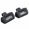 BIAREN 2x Rear Number Plate Lights Lamps For Ford Transit