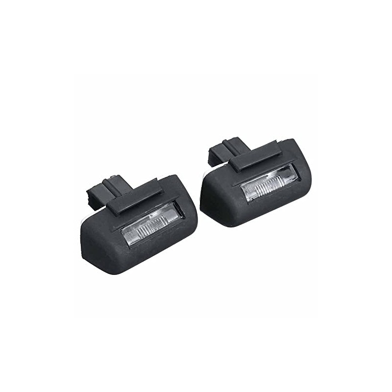 BIAREN 2x Rear Number Plate Lights Lamps For Ford Transit