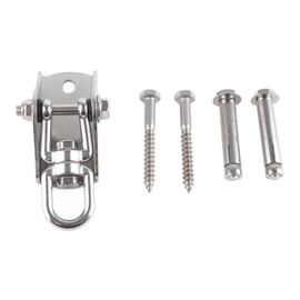 Hammock Hanging Kit Stainless Steel Heavy Duty Swing Hanger 360 Degree Rotate Swing Hanger Suspension Hooks