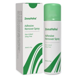 ZnnaYoha Adhesive Remover Spray, Ideal for Ostomy Patients, Sensitive Skin and Bandage Removal, 1.7oz/ 50ml