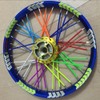 TDR 72pc Motorcycle Wheel Spoke Skin Cover Kit - 24cm