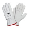 Lampa Cowhide Leather Work Gloves Size 10 White