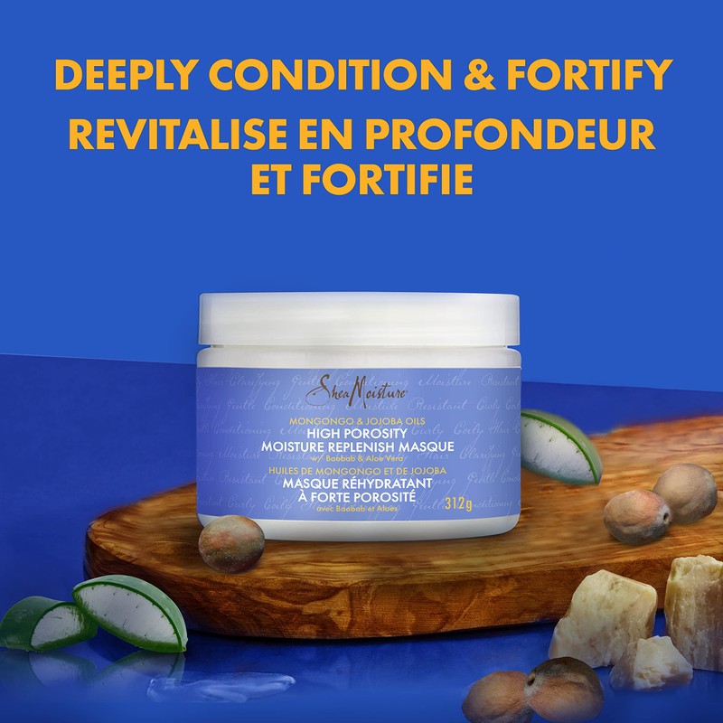 SheaMoisture High Porosity Moisture Replenish Masque with Mongongo & Jojoba