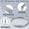 MorningRo 2 Pcs 304 Stainless Steel Tubing Coil Applied for