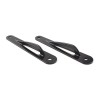 Unbranded Black Motorcycle Custom Tie-Down Brackets Teardrop For Harley Touring