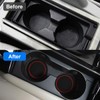Mandark 4PCS Car Cup Holder Coasters, 2.75 Inch Non-Slip Insert