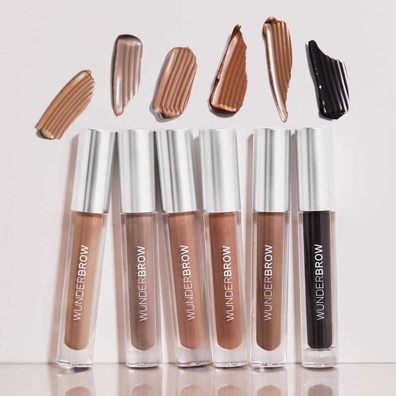 WUNDERBROW Waterproof Eyebrow Gel, Brunette, Vegan and Cruelty-Free