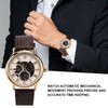 FORSINING Fashionable Wrist Watch Mechanical Semi Automatic Hollow Pattern Men's