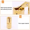 10mm Hidden Brass Barrel Hinges 180 Degree Opening Angle Cabinet