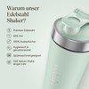 VETAIN Stainless Steel Shaker 700 ml - 100% Leak-Proof -