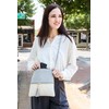 AMAZE - Bolso cruzado mediano para mujer, bolso de hombro