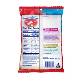 HI-CHEW Soda Pop Mix Peg Bag 2.82oz, Pack of 6