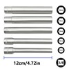 ZKTOOL 5PCS 3/8" Deep Drive Socket Set, Hexagon Socket, 8MM