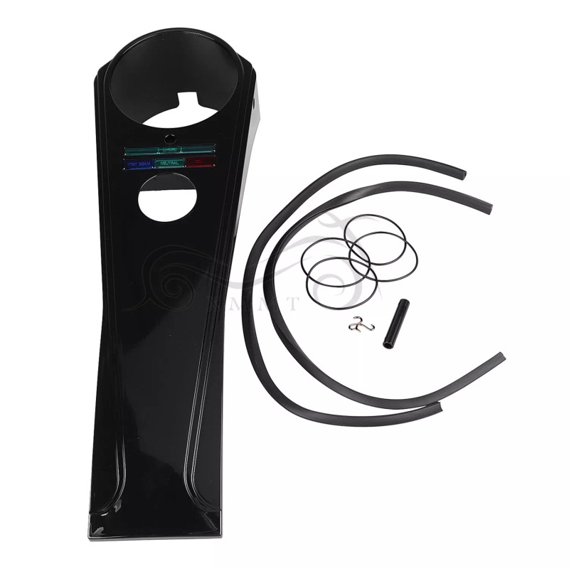 Unbranded Black Long Dash Panel ABS Plastic Fits For Harley