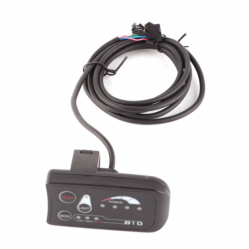 48V LED810 Instrument Display Meter Panel Waterproof for Electric Bicycle