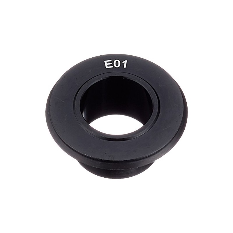 Stan's NoTubes Endkappen-07466220 Naben Endkappen, Schwarz, 15 mm TA