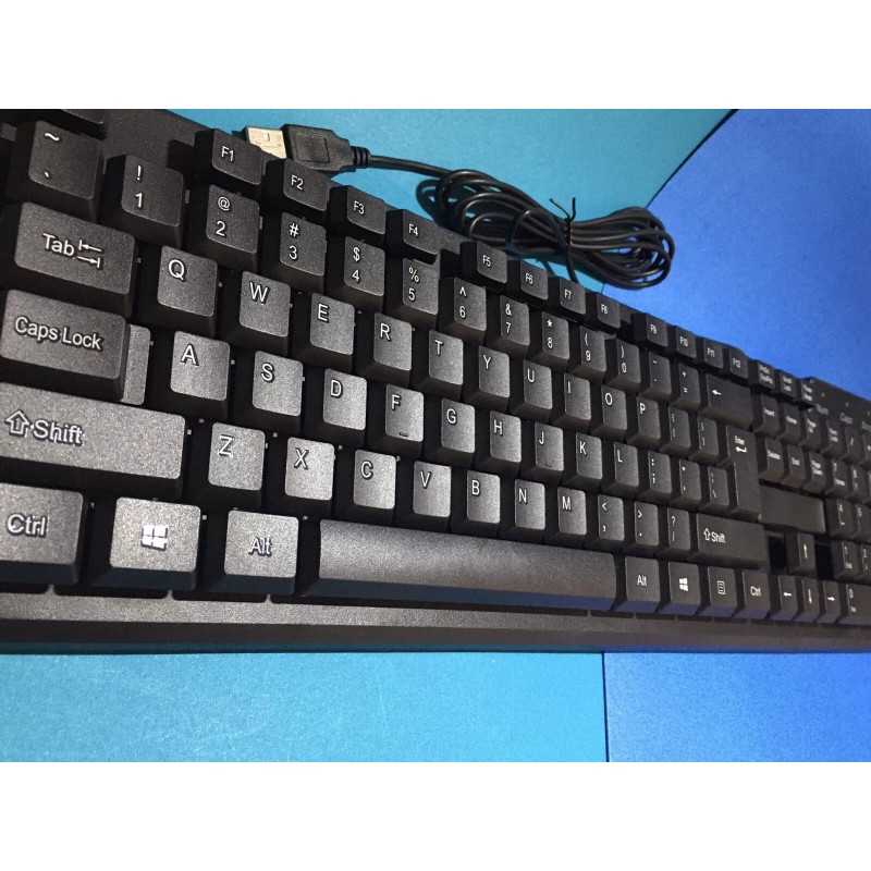 iMicro Stylish 104-Key PC Computer USB Wired Keyboard NIB