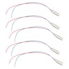 Miniature Vibration Motor Waterproof Motar 5V Iron Plastic 5pcs 14500RPM