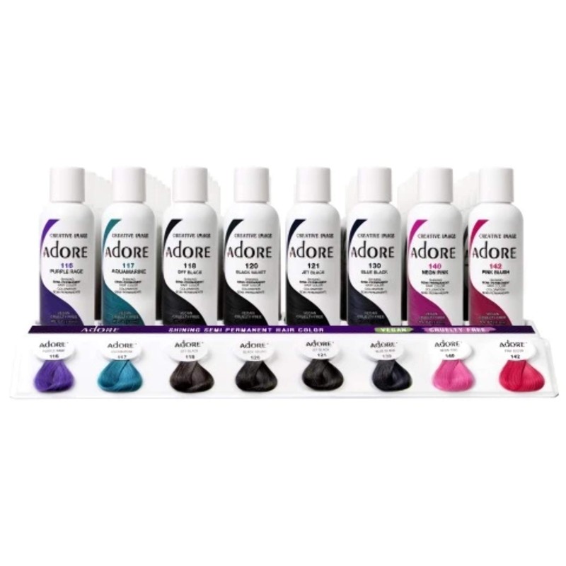 Adore Semi-Permanent Haircolor, Green Apple 163, 4 Fl Oz (AD-163)