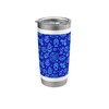Space Exploration Icons Cosmic Pattern Design Stainless Steel Insulated Tumbler