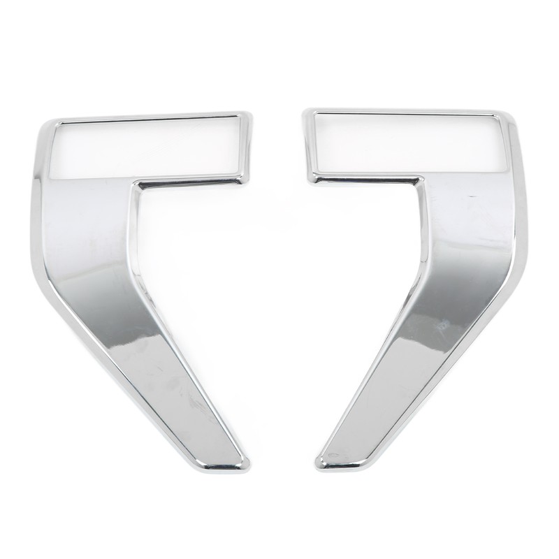 2Pcs Side Vent ABS Exquisite Exterior Body Stickers Strip Replacement