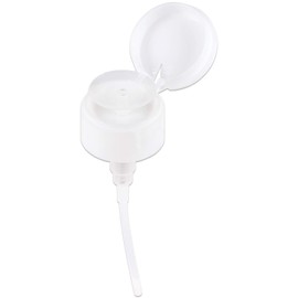 PANA 7 Oz Professional Alcohol-Labeled Push Down Liquid Pumping Empty Bottle Dispenser (Clear)