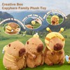 Ditucu Cute Capybara Plush with Bee Backpack Kawaii Capibara Stuffed