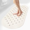 SelfSuite Rubber Bathtub Mat Shower Mat Non-Slip, 39x16 Inch, Bath