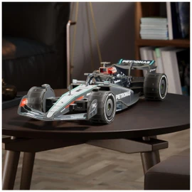 4D Build, Mercedes-AMG F1 W15 3D Puzzle Model Kit with Stand, 153 Pcs, F1 Car Desk Décor, Building Toys, 3D Puzzles for Racing Fans 12+