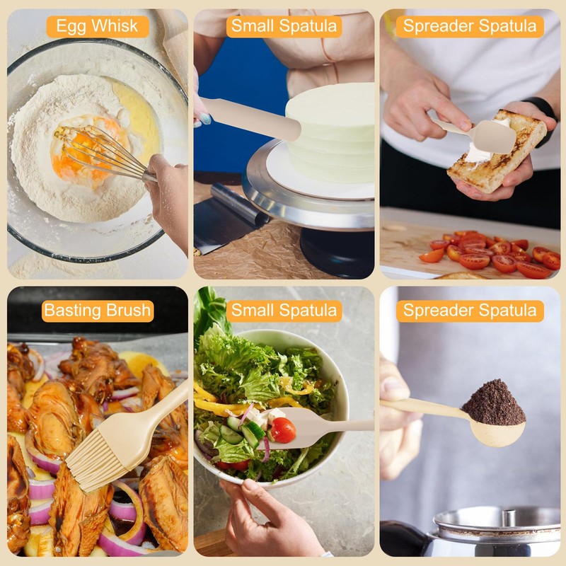 Mixing Bowls with Airtight Lids Set, 20 PCS Kitchen Gadgets
