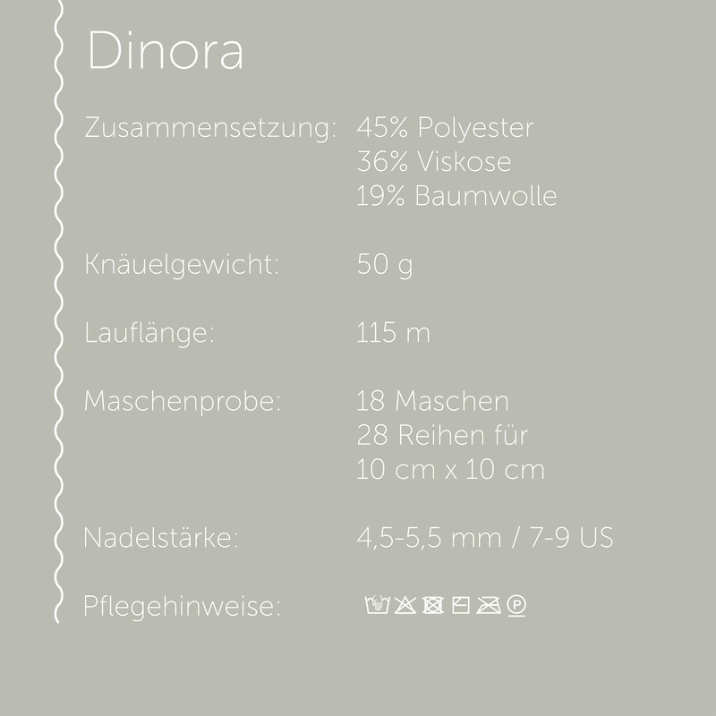 Schachenmayr Dinora, 50 g grey hand knitting yarn