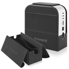 VonnerX Magnetic for Mini PC Case Compatible with Apple 2024 Mac Mini Desktop Computer- Enhanced Heat Dissipation Drop-Proof & Multi-Functional Protection
