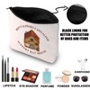 Makeup Bag with Zipper Hat Mouse Video Game Gifts Capitalism