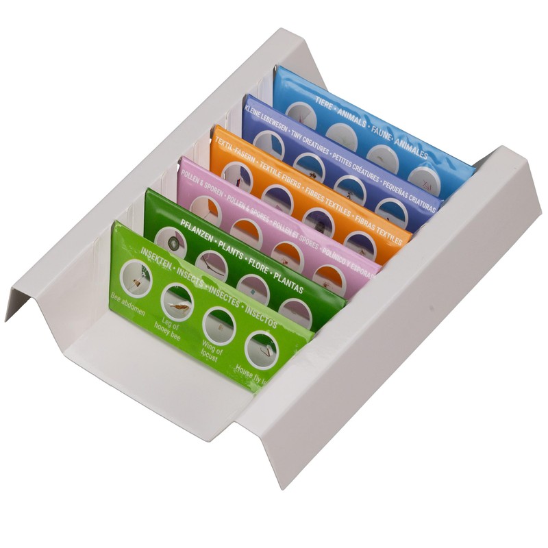 Bresser Junior Microscope Experiment Set with 24 Permanent Preparations for