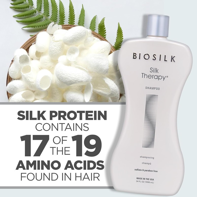 Biosilk Silk Therapy, Shampoo, 34 Fluid Ounce