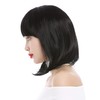 WIG ME UP - YZF-4375-1B Women's Longbob Wig Short Straight