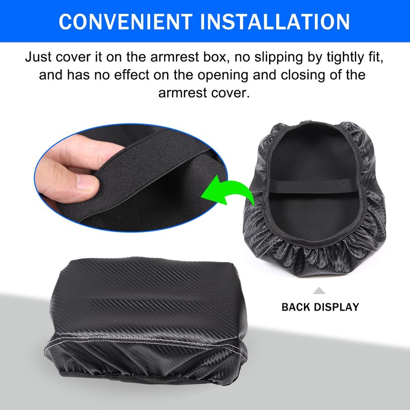 Daeiclru Car Center Console Protector Cover Compatible with Subaru Crosstrek/Impreza