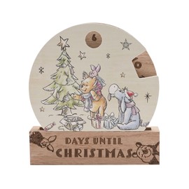 Winnie the Pooh & Friends Wooden Christmas Advent Calendar