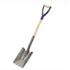 Bon Tool 14-263 Contractor Grade Square Point Shovel with 27-Inch