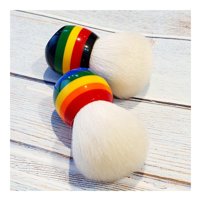 Natural Hair Portable Brush - Green / 천연모 휴대용 브러쉬