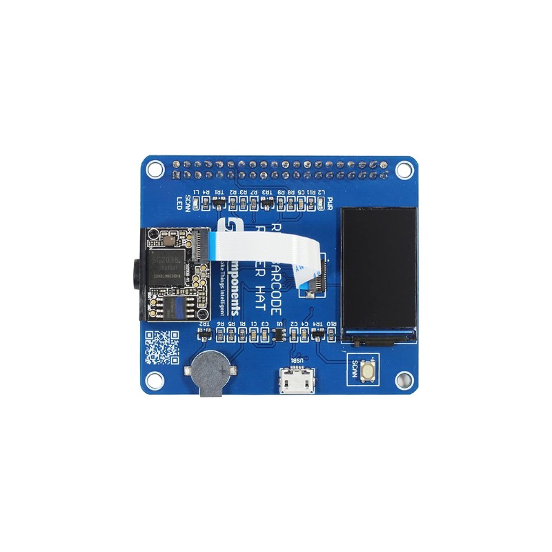 sb components barcode scanner board HAT for Raspberry Pi 1D/2D