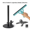 Umbra Buddy Counter Top Paper Towel Holder, Black, 11 x