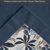 Vargottam Double Layer Cotton Table Runner with Border - Tropical