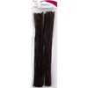 Cousin DIY Brown Chenille Pipe Cleaners, 3mm x 12 inch,