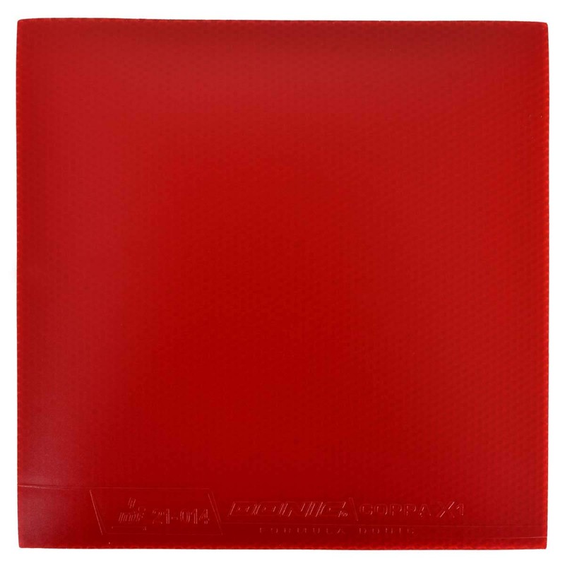 Donic Coppa X1 Gold Table Tennis Rubber (Red, Max)