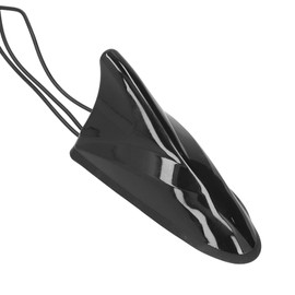 Car Roof Antenna, ABS Shark Fin Antenna Car GPS + FM + WiFi 3-in-1 Radio Signal Roof Antenna Universal for Motorhomes Trucks SUVs