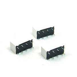 POPESQ® Set of 3 x Relay Bistable HFD2/024-S-L2 24V 1A / 125V 3A / 24V PCB #A4690