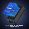 CGELE DC Multifunction Battery Monitor Meter with Shunt,0-200V,0-300A, LCD Display