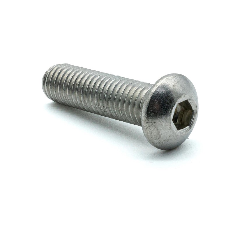 Hippo Hardware M6 (6mm X 25mm) Button Head Allen Bolts