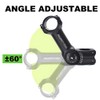 Adjustable MTB Stem 25.4 mm 31.8 mm, ± 60 Degree